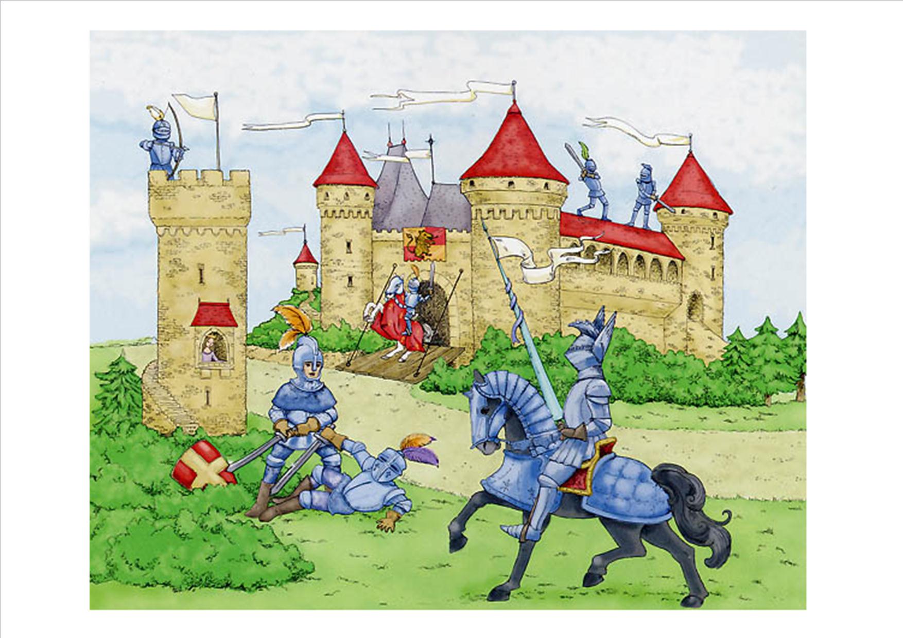 Средние века Рыцари и замки